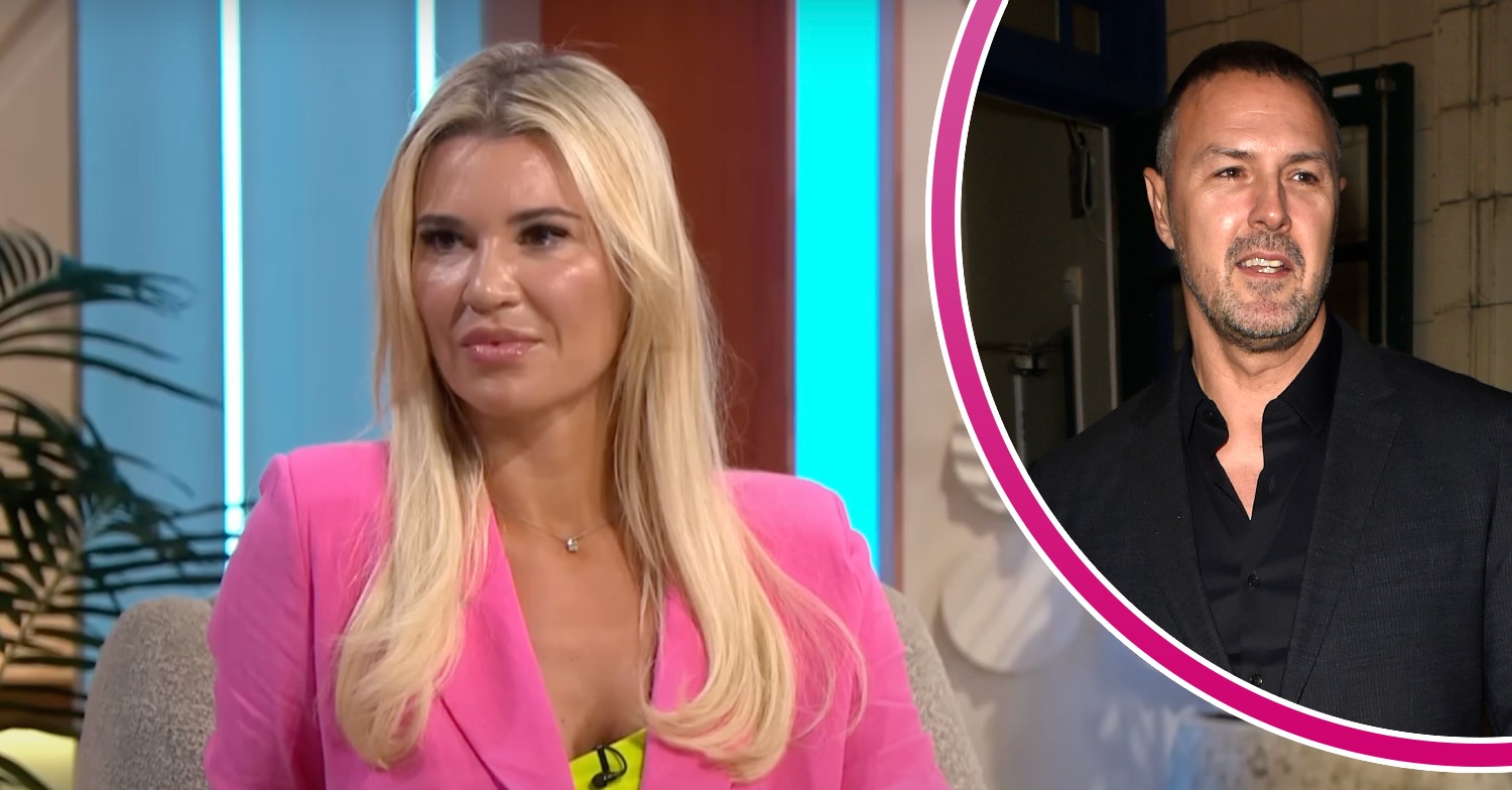 Christine McGuinness on Lorraine and Paddy McGuinness smiling on night out
