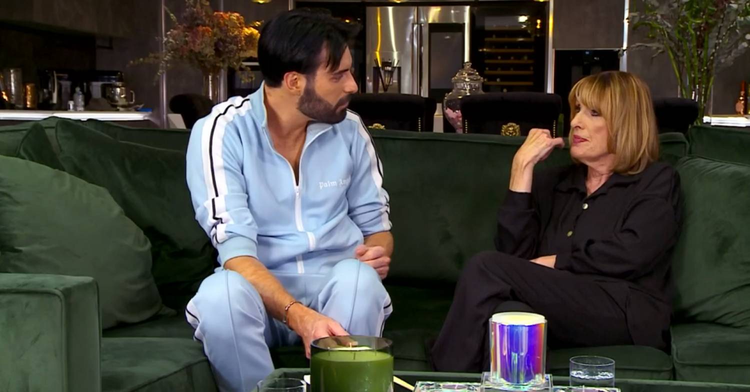 Rylan speaks with mum Linda on Celebrity Gogglebox