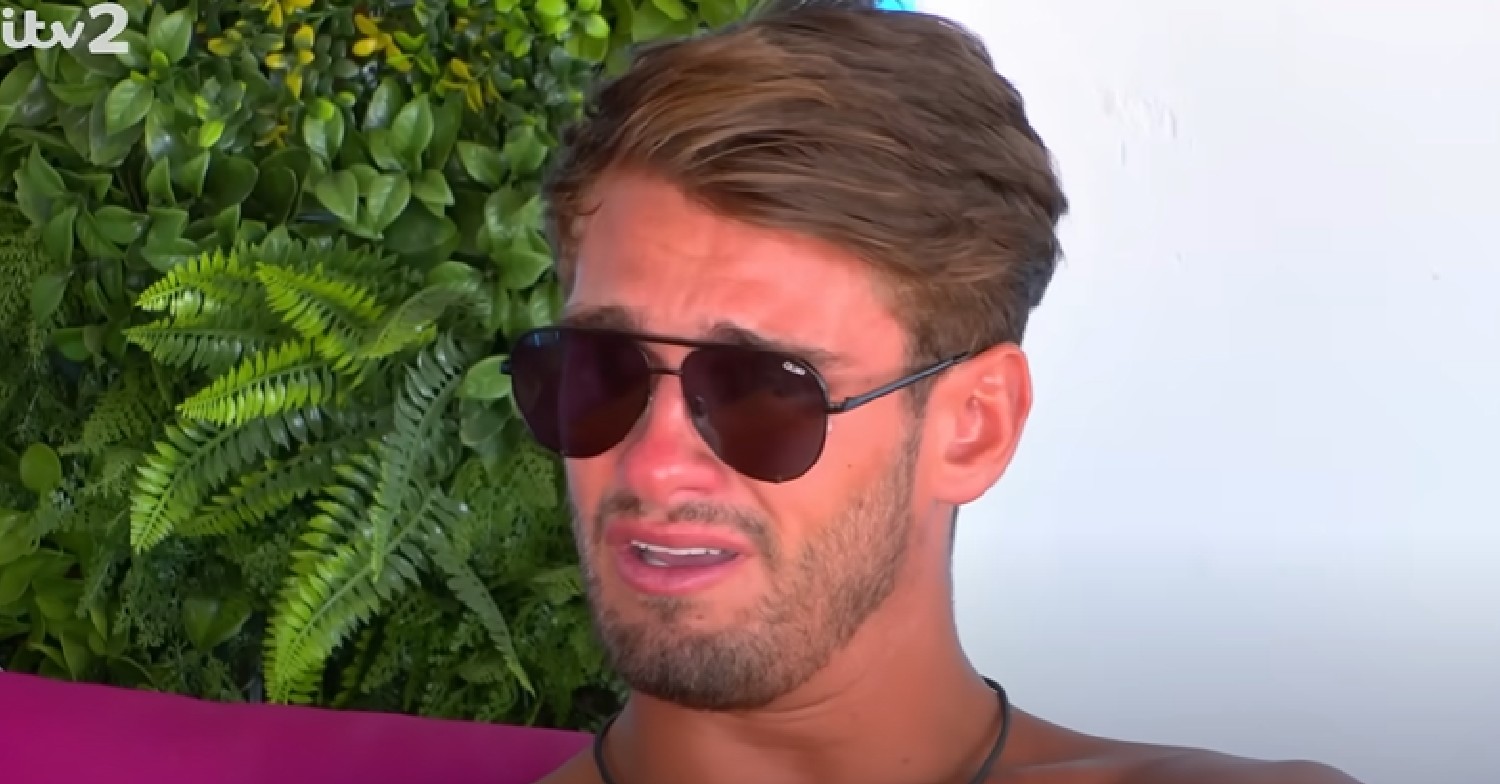 Jacques crying on Love Island