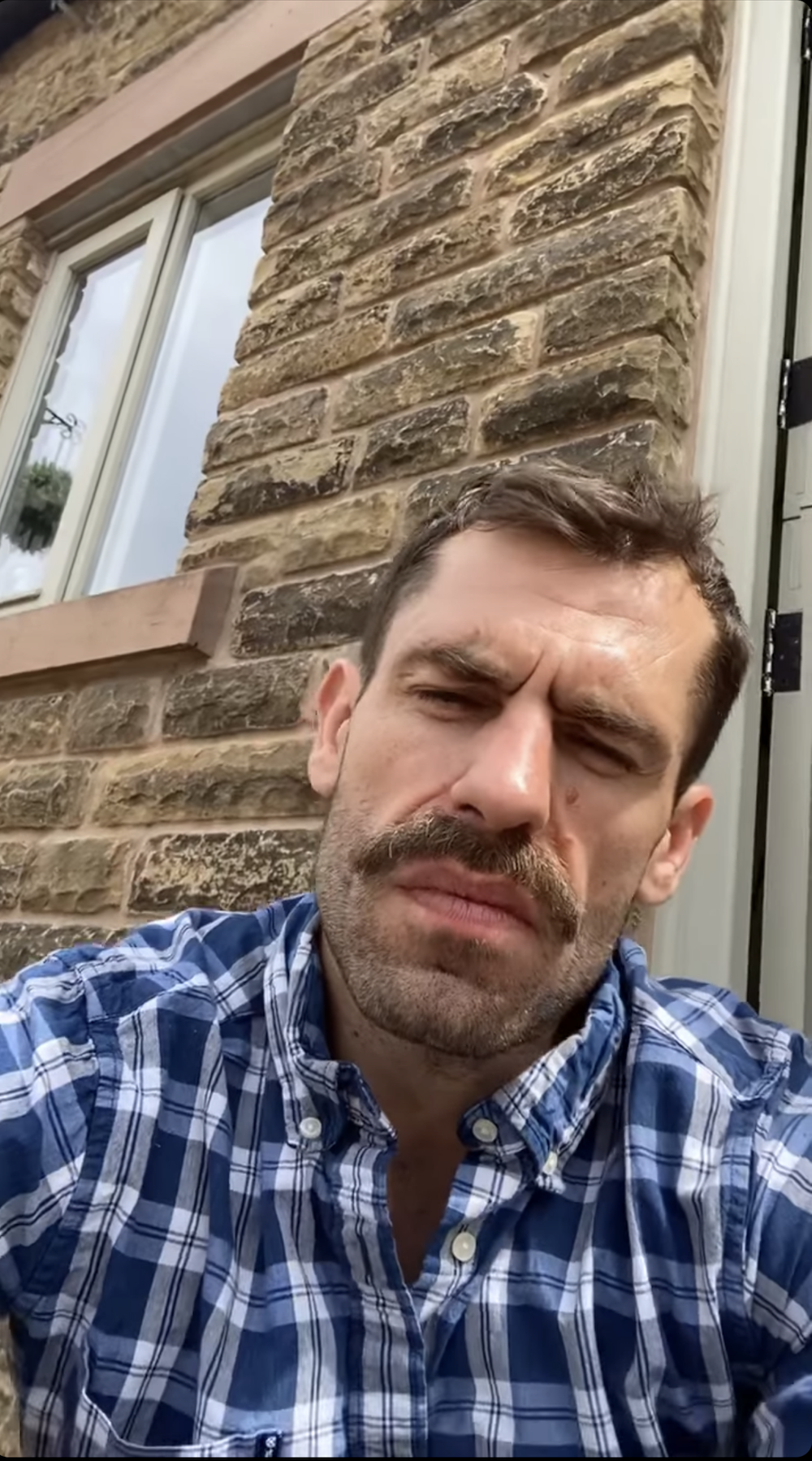 Kelvin Fletcher speaks to the camera about new book on Instagram