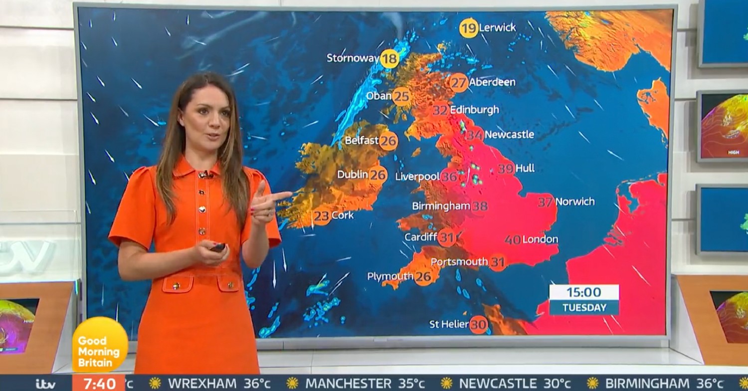 Laura Tobin on GMB today 