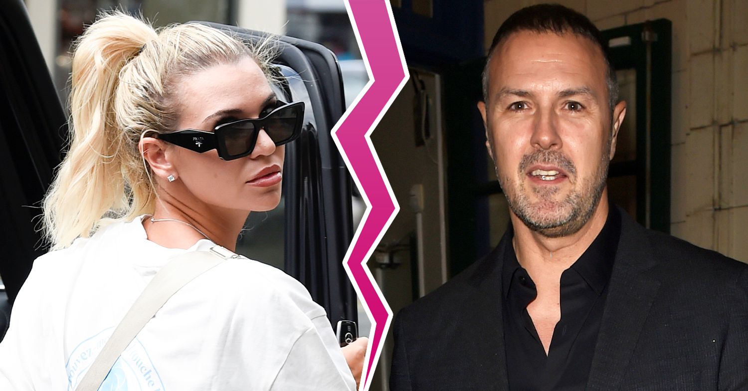 Paddy and Christine McGuinness looking glum