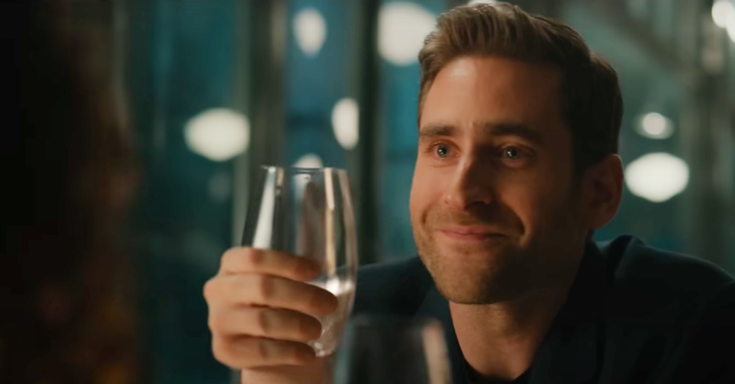 Oliver Jackson-Cohen smiling on Surface