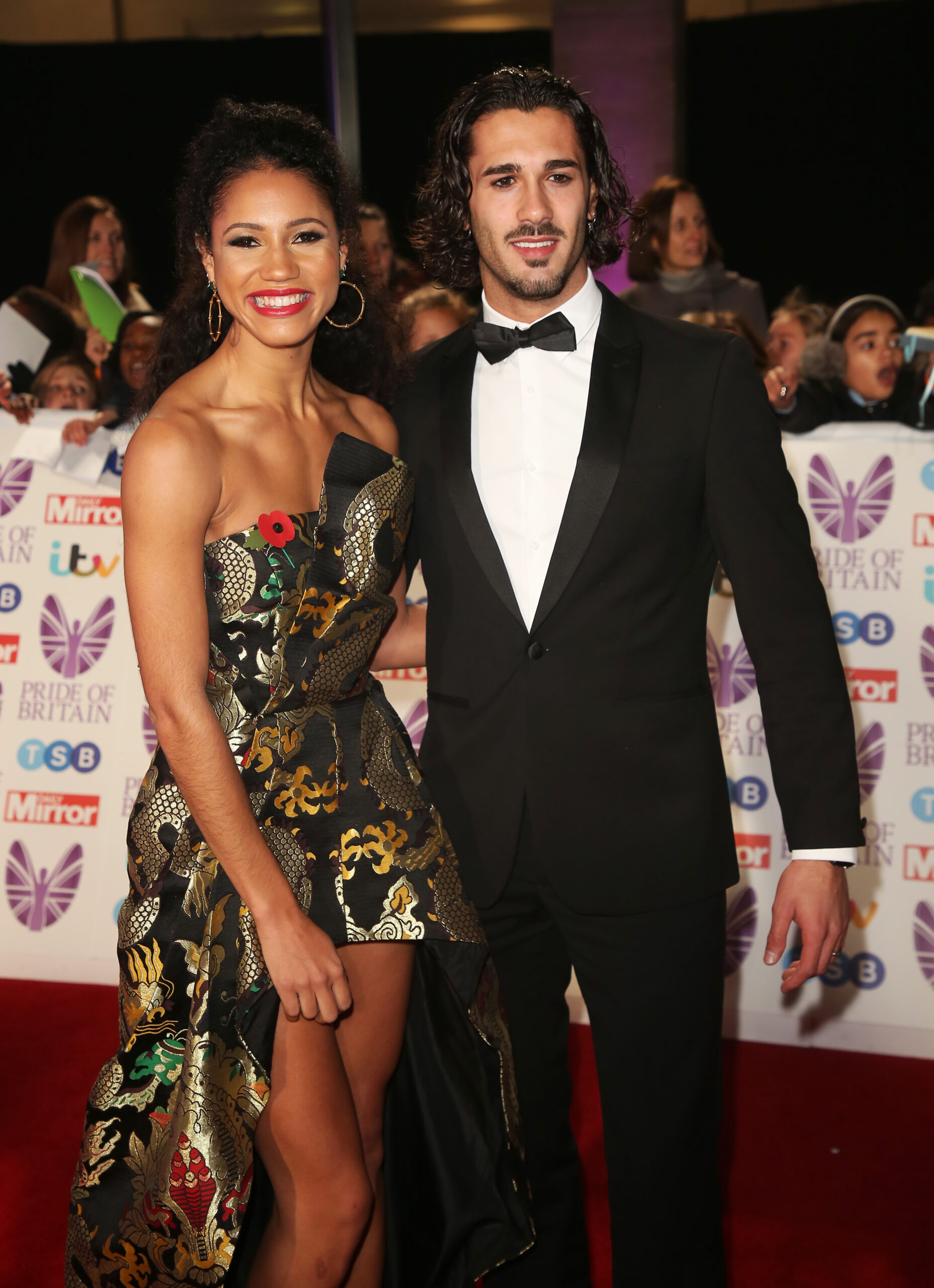 Graziano Di Prima with his former Strictly partner Vick Hope