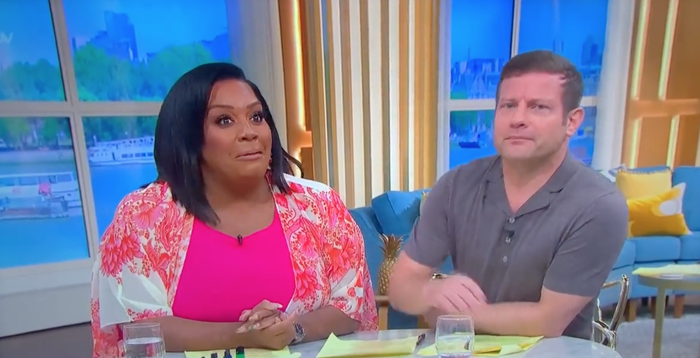 Dermot O'Leary and Alison Hammond presenting This Morning