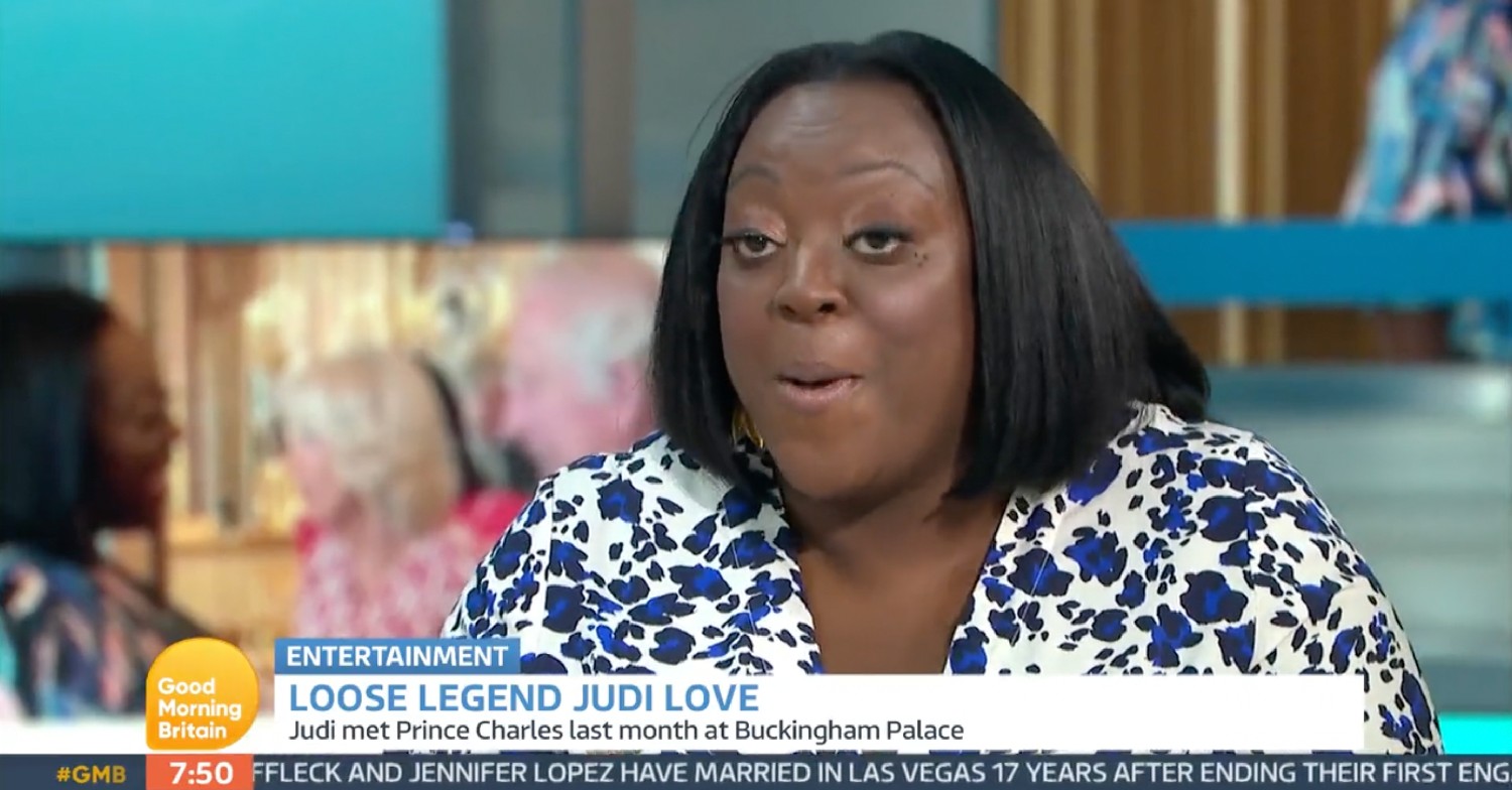 Judi Love speaking on gmb today 