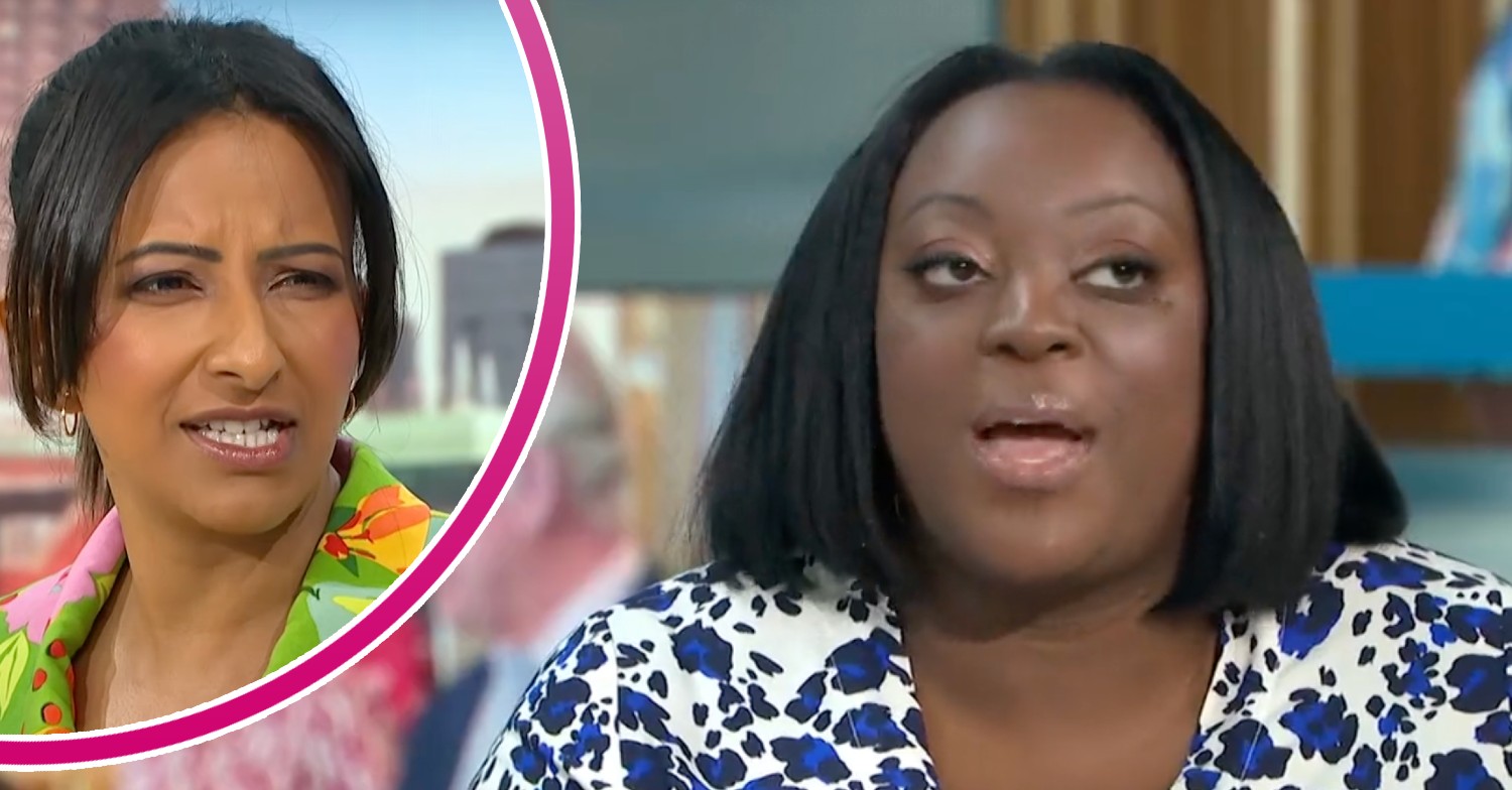 Ranvir Singh and Judi Love on GMB today