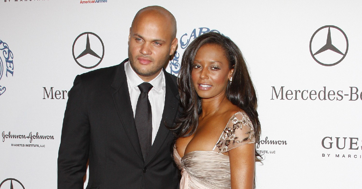 Mel B and Stephen Belafonte on the red carpet in 2008