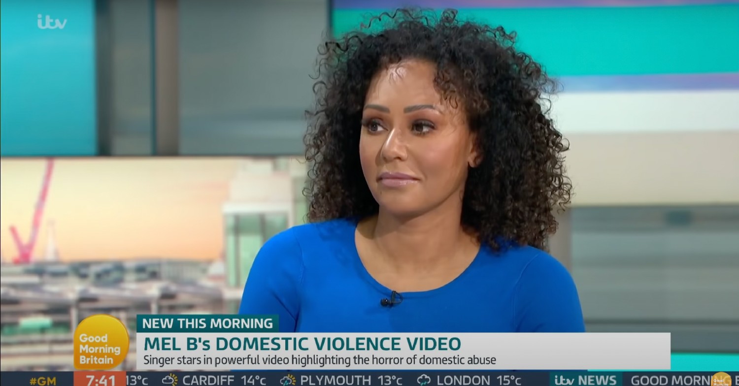 Mel B on GMB 