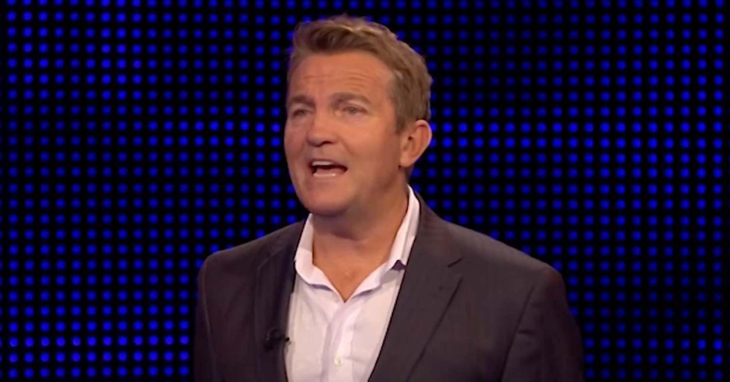 Bradley Walsh speaking on The Chase