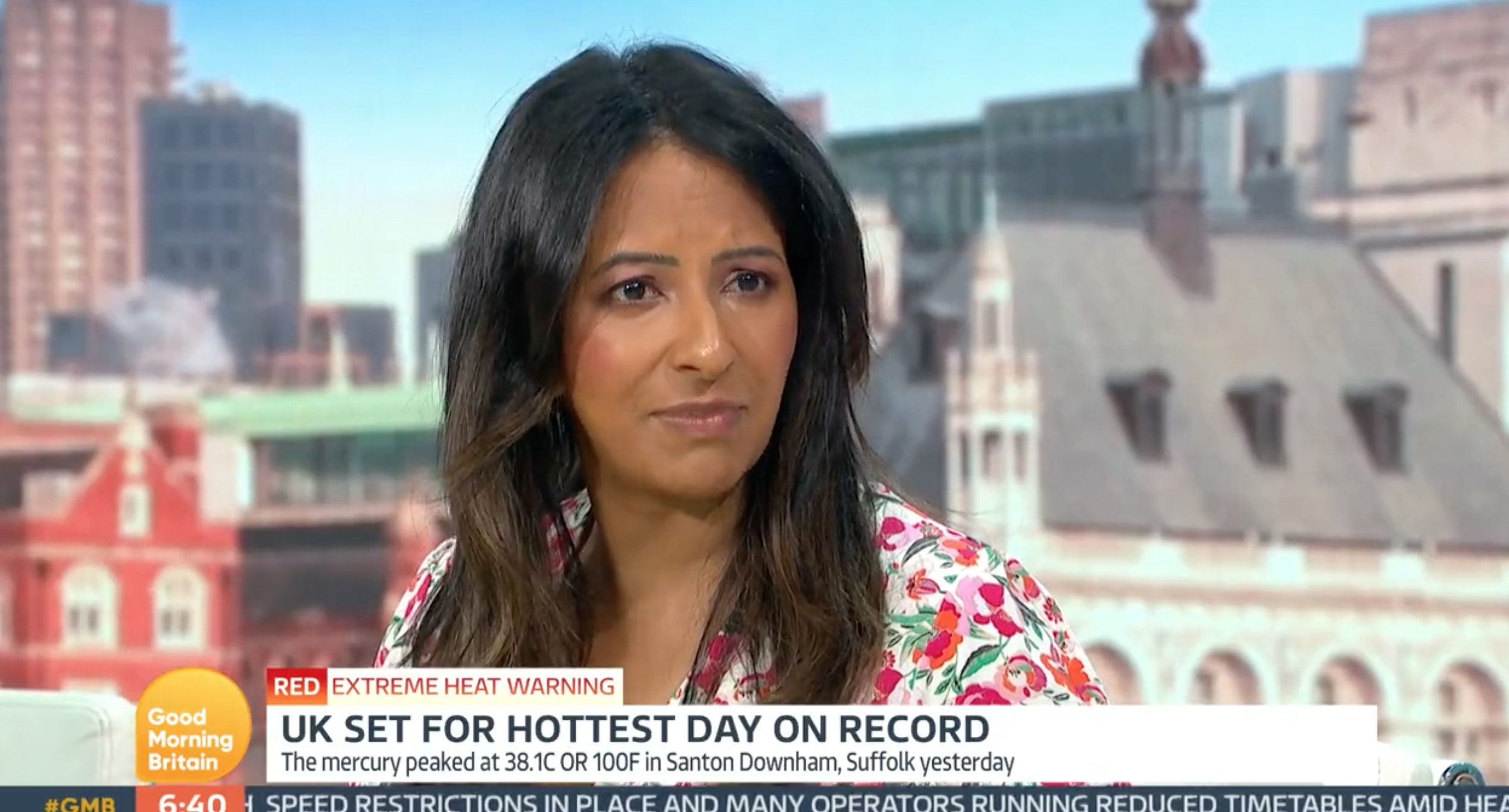 RANVIR SINGH looking annoyed GMB