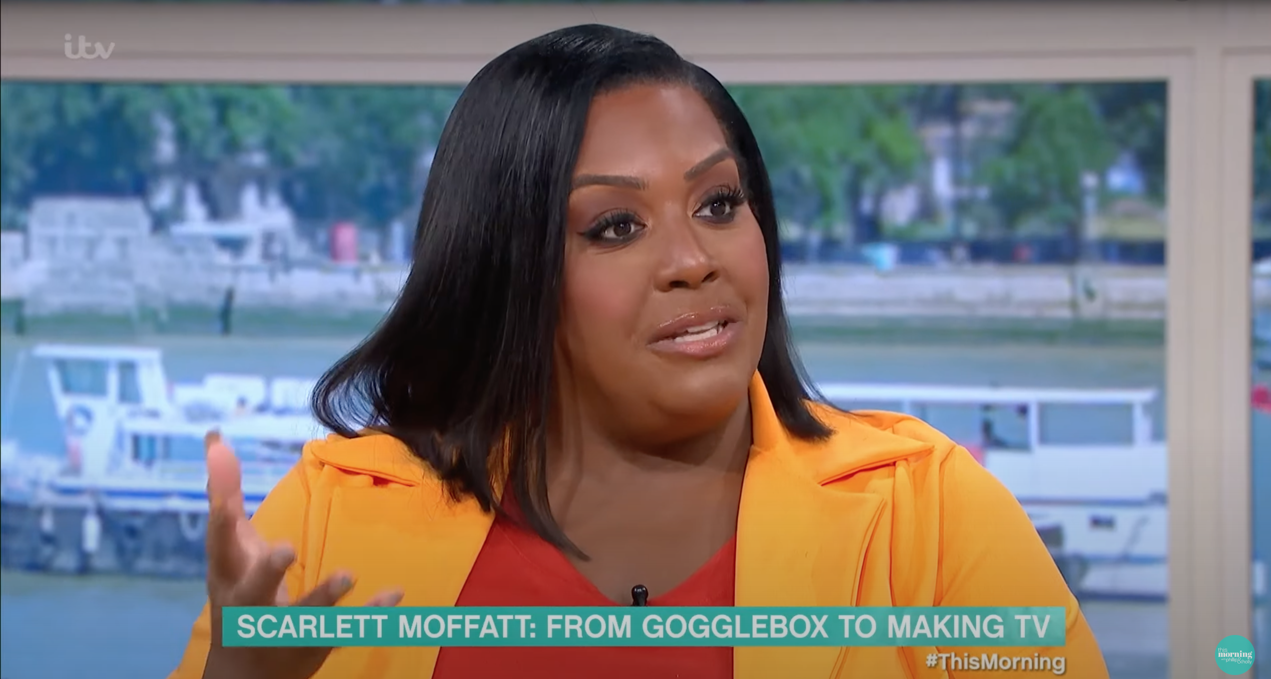 Alison Hammond chatting on This Morning