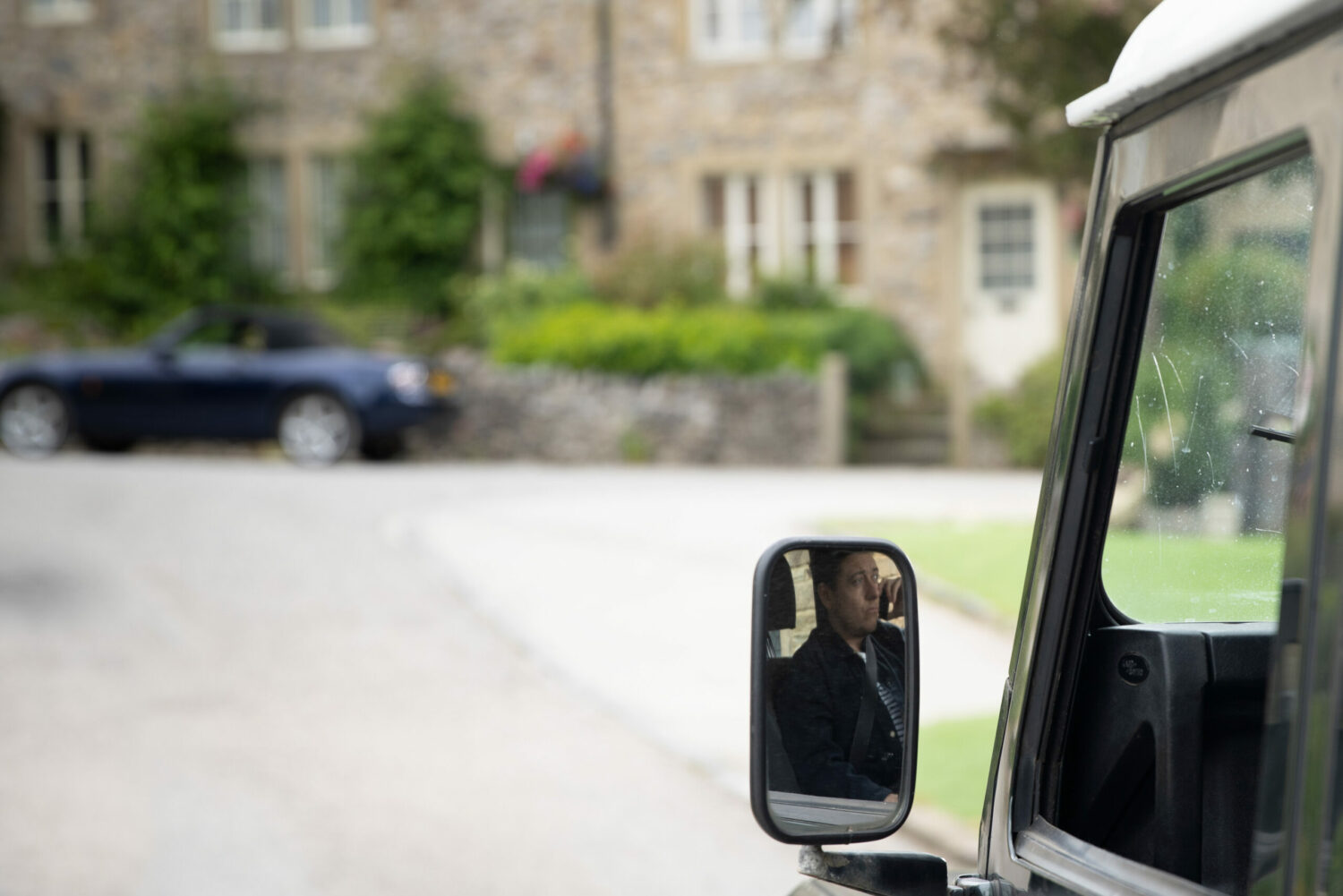 Emmerdale spoilers Matty on the phone in a car