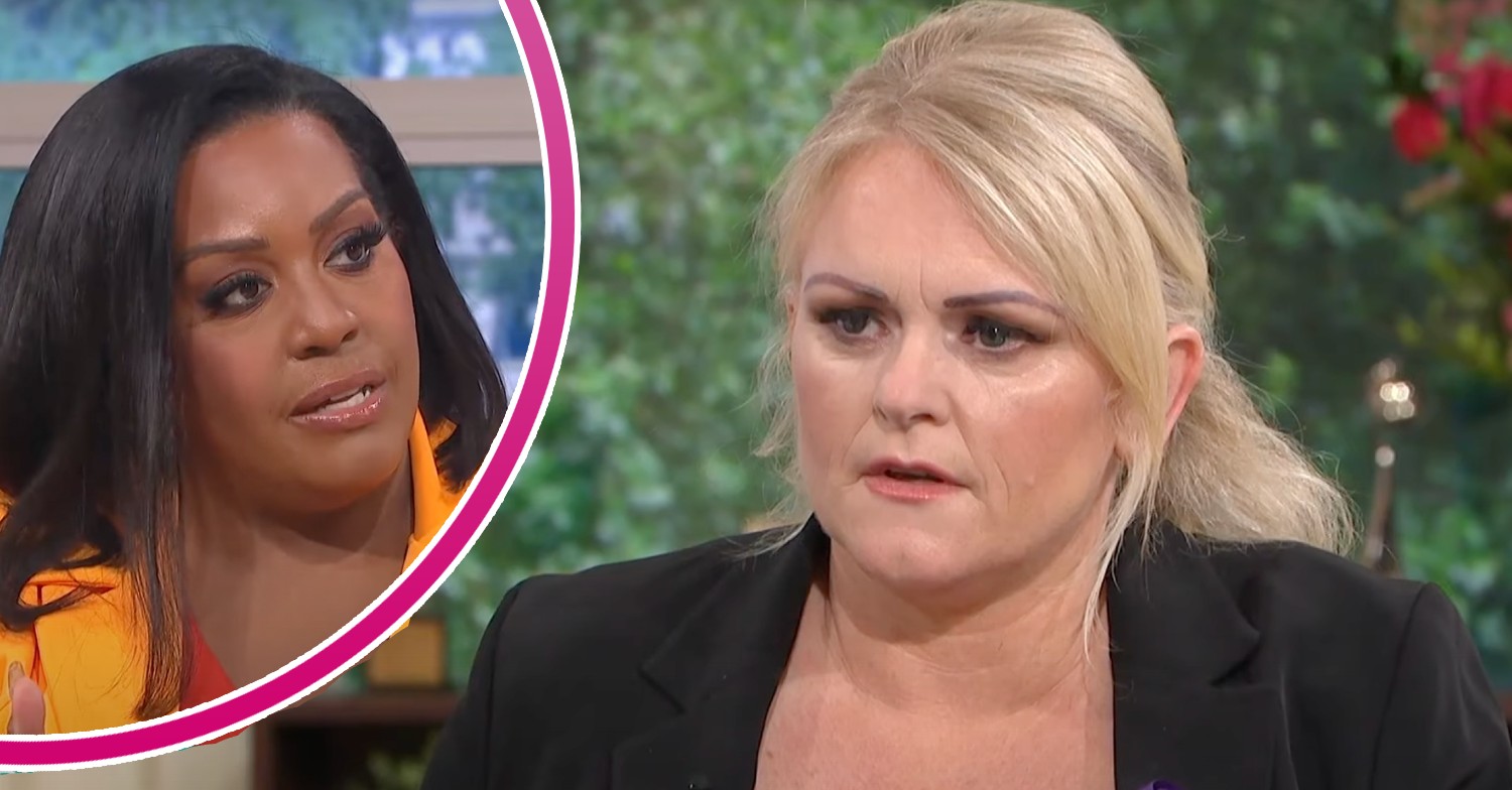 Alison Hammond and Hollie Dance on This Morning today