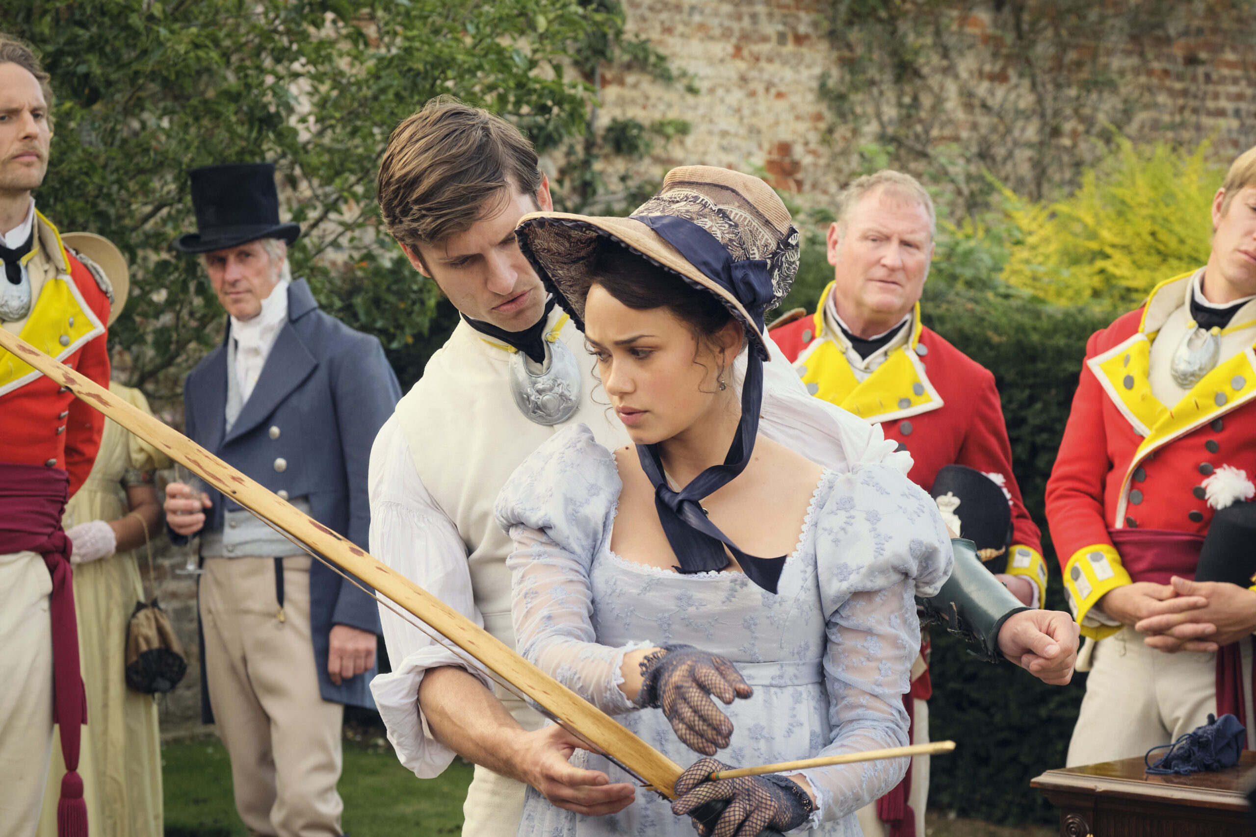 Tom Weston-Jones joins as Colonel Lennox (Credit: ITV)