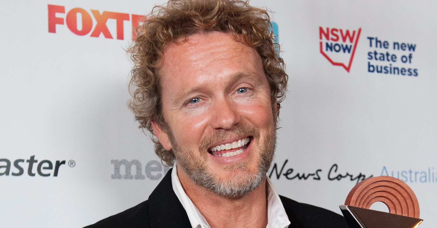 Craig McLachlan on red carpet