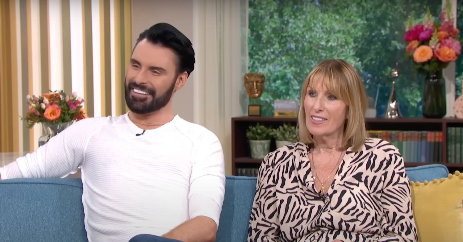 Rylan Clark and his mum Linda Clark on This Morning