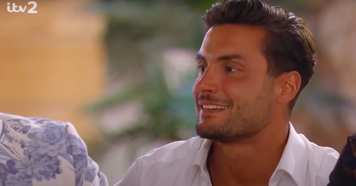 Davide on Love Island 2022