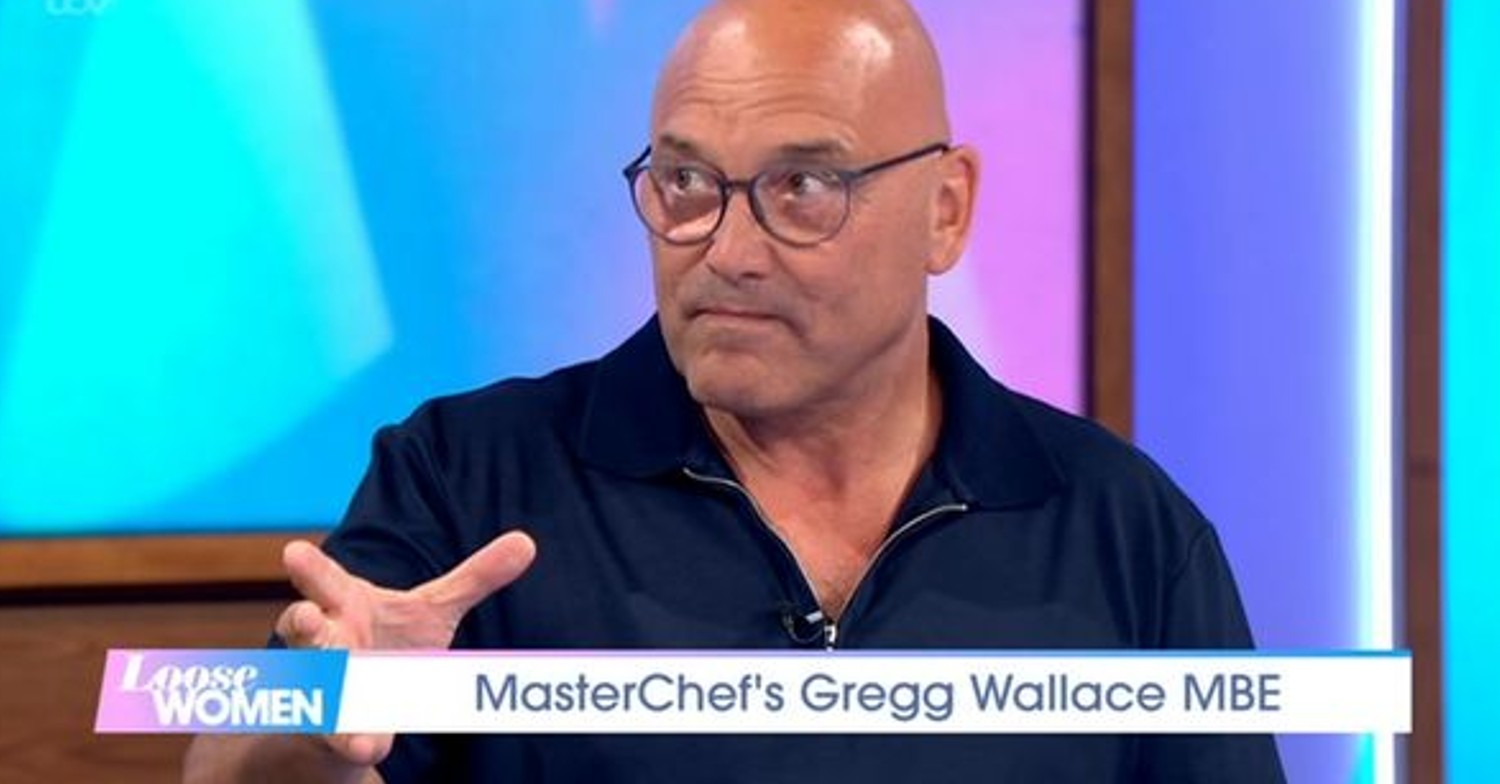 Gregg Wallace on Loose Women discussing his son