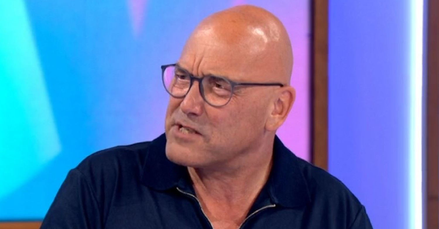Gregg Wallace looking serious on Loose Women