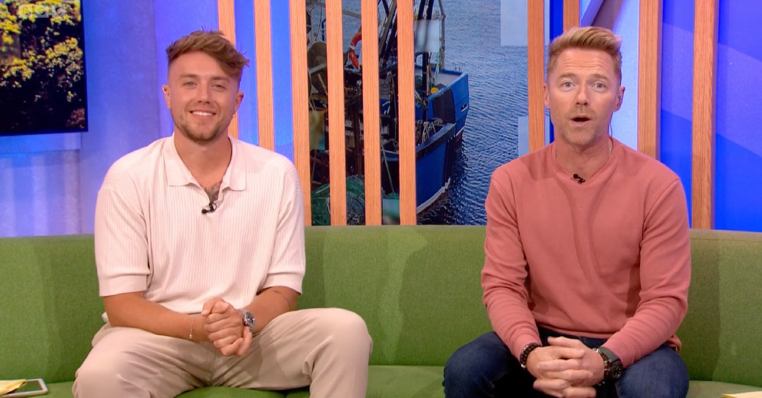 Roman Kemp and Ronan Keating on The One Show
