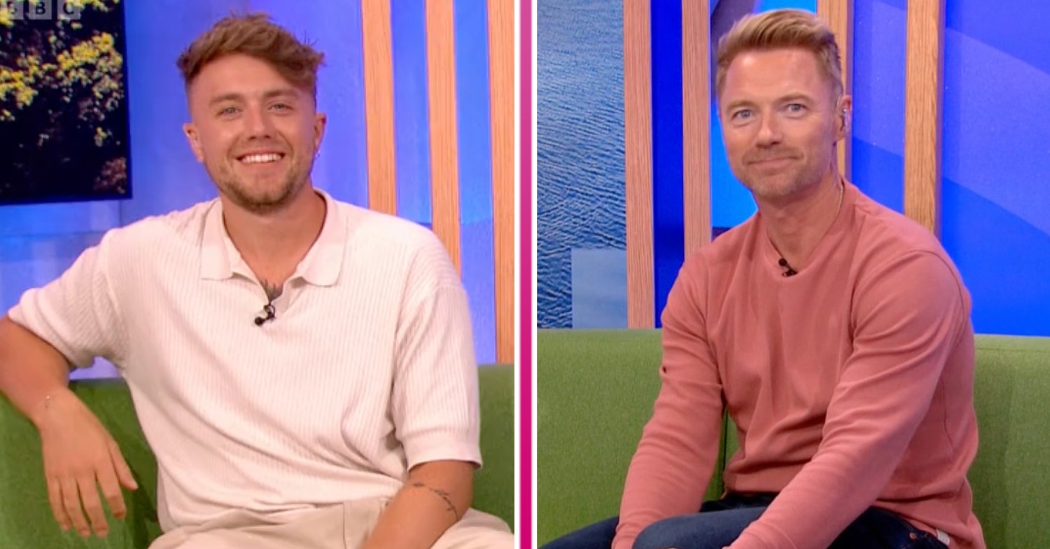 Roman Kemp and Ronan Keating on The One Show