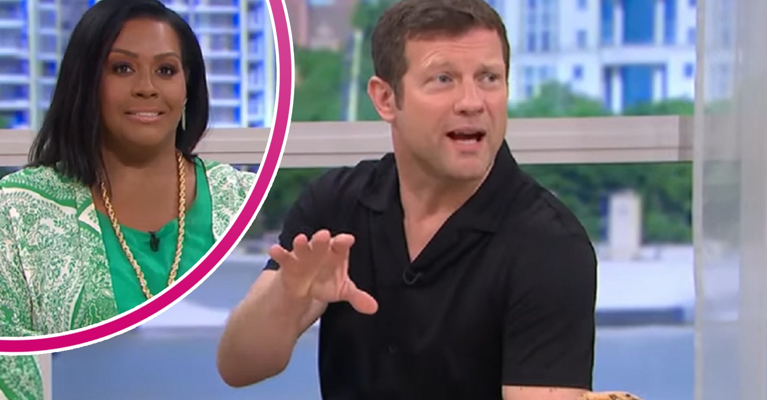 Alison Hammond and Dermot O'Leary on This Morning today