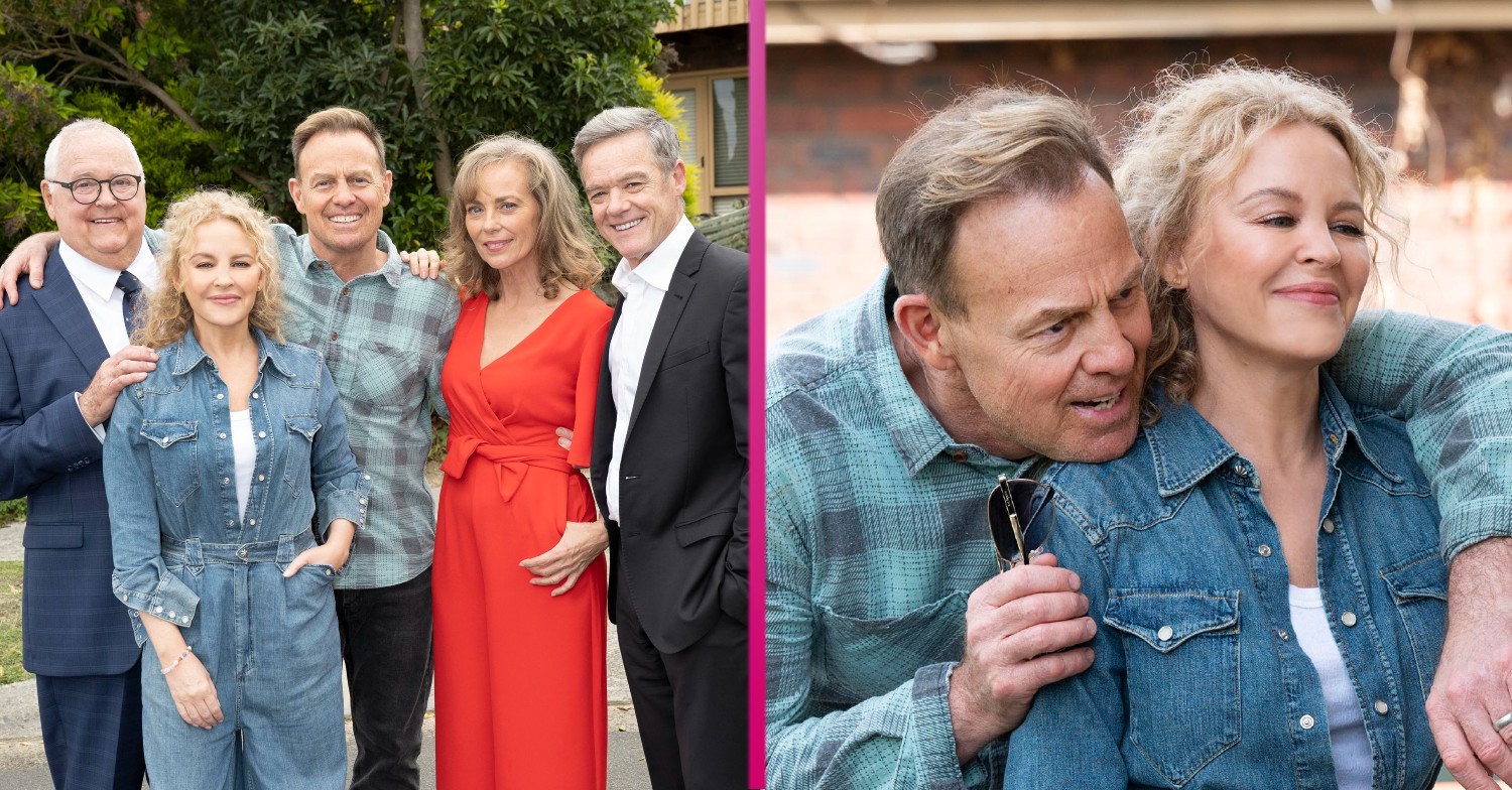 Neighbours cast Scott and Charlene