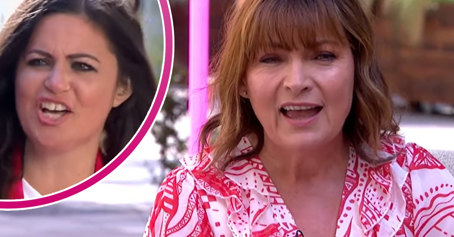 Lorraine Kelly on Lorraine today and Deborah James