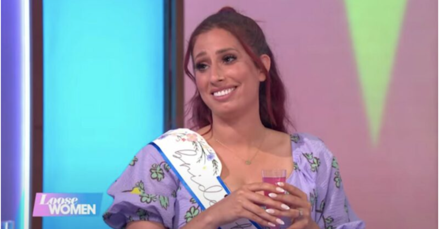 Stacey Solomon enjoys hen do on Loose Women
