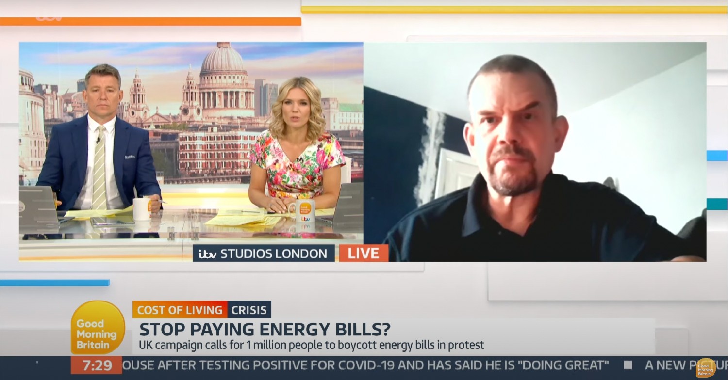 Ben Shephard and Charlotte Hawkins speaking to Simon on gmb today