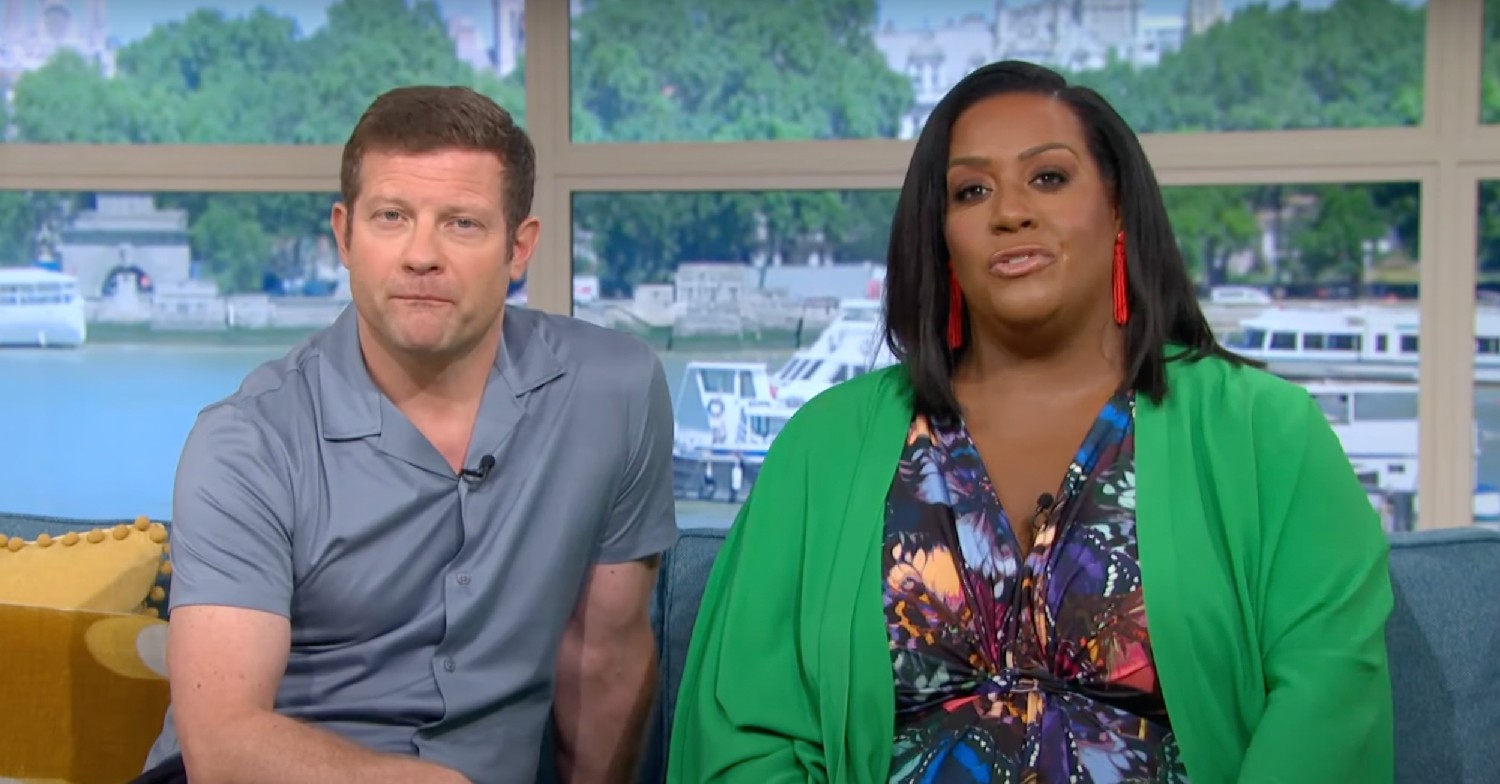 Dermot O'Leary and Alison Hammond on This Morning today