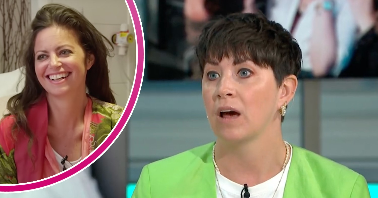 Deborah James and Lauren Mahon on GMB today