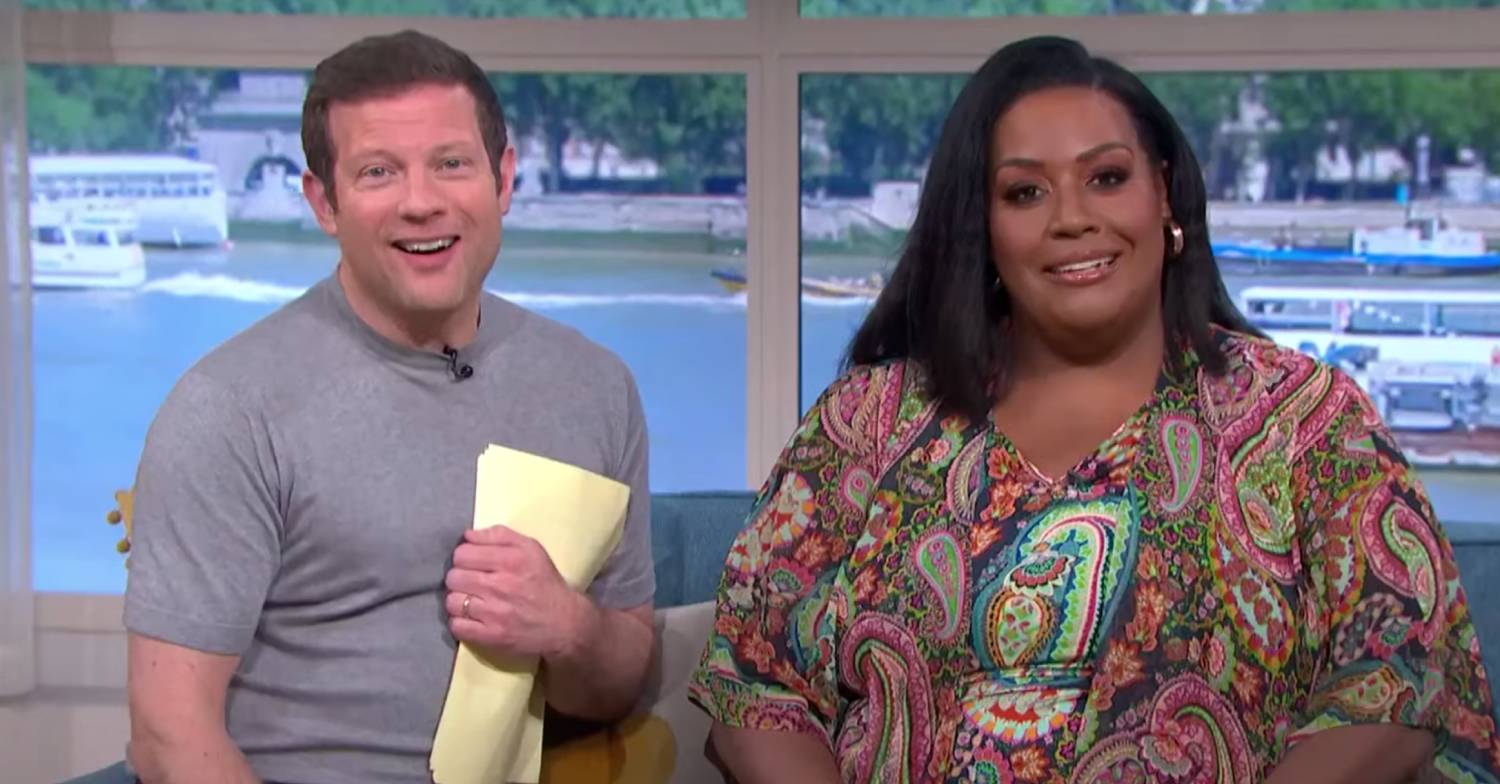 Dermot O'Leary and Alison Hammond smile on This Morning, but not today