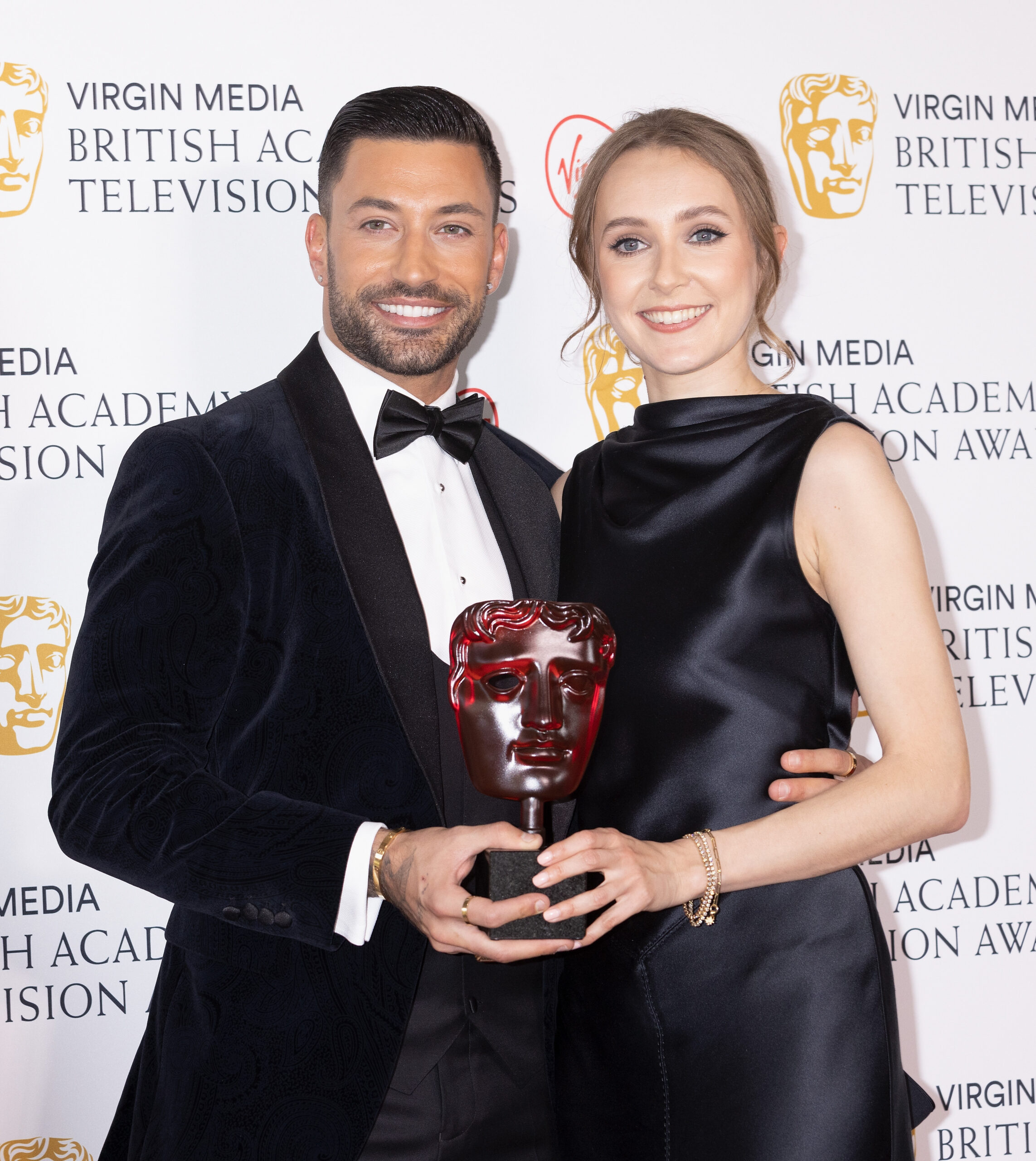 Giovanni Pernice and Rose Ailing-Ellis at the BAFTAs