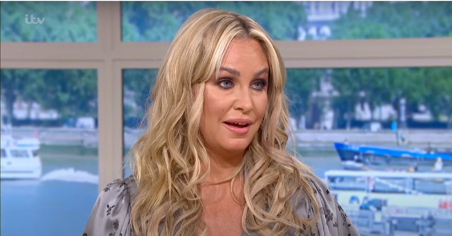 Josie Gibson speaking on This Morning today