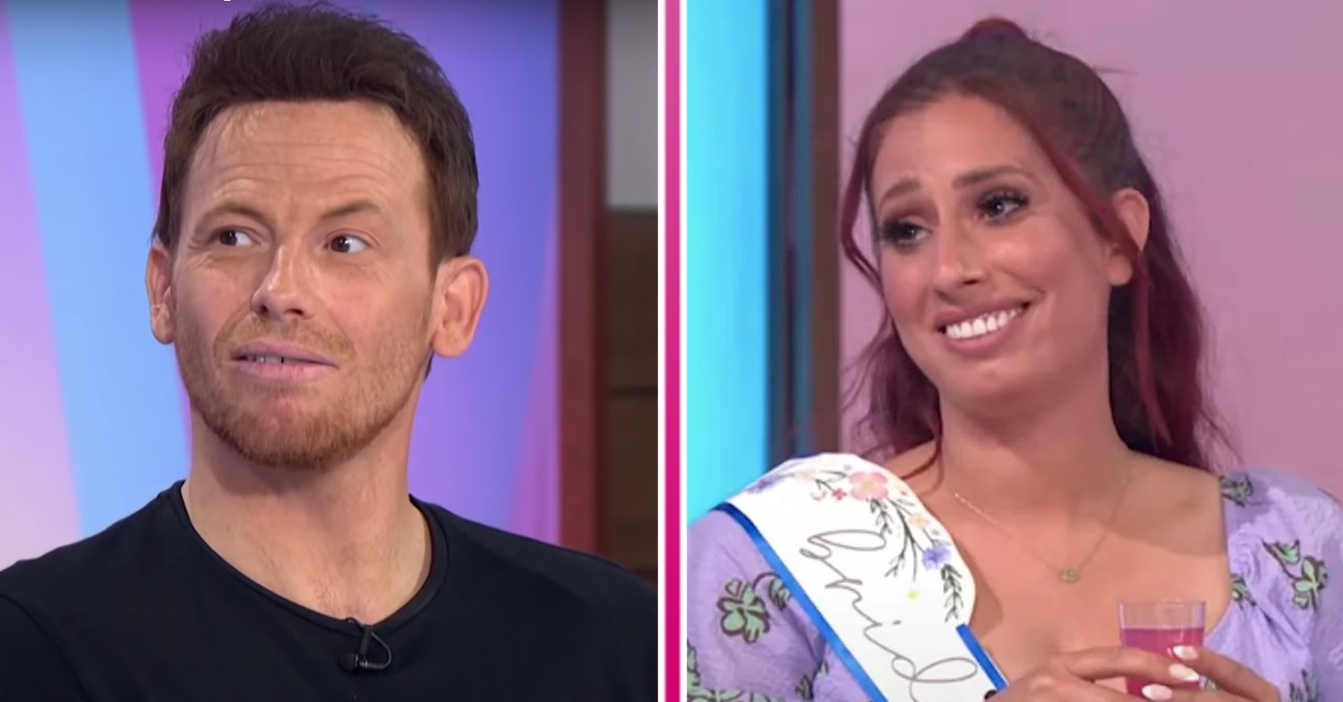 Joe Swash and Stacey Solomon on Loose Women