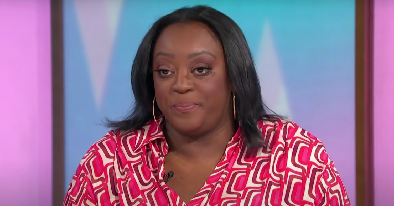 Judi Love crying on Loose Women