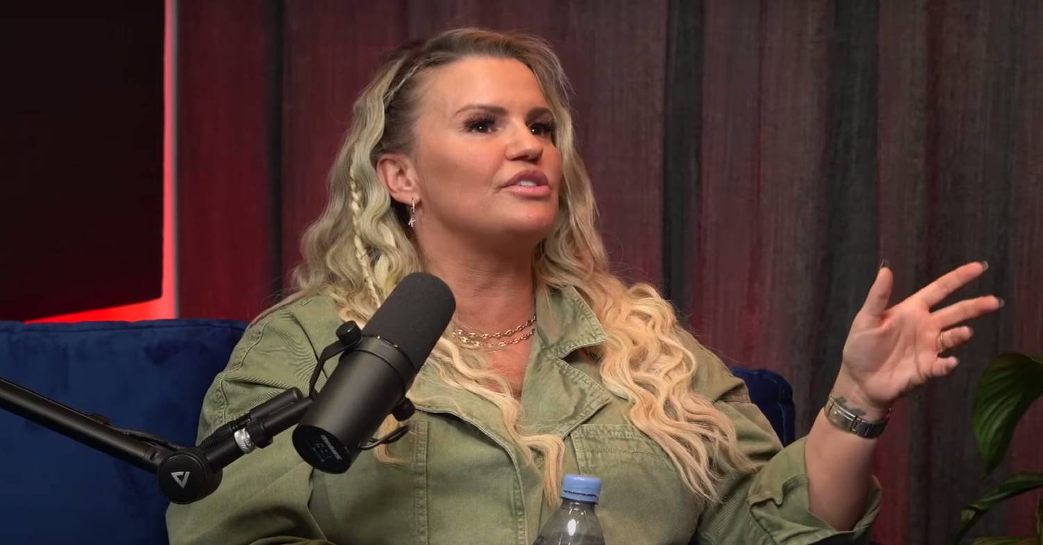 Kerry Katona makes her point