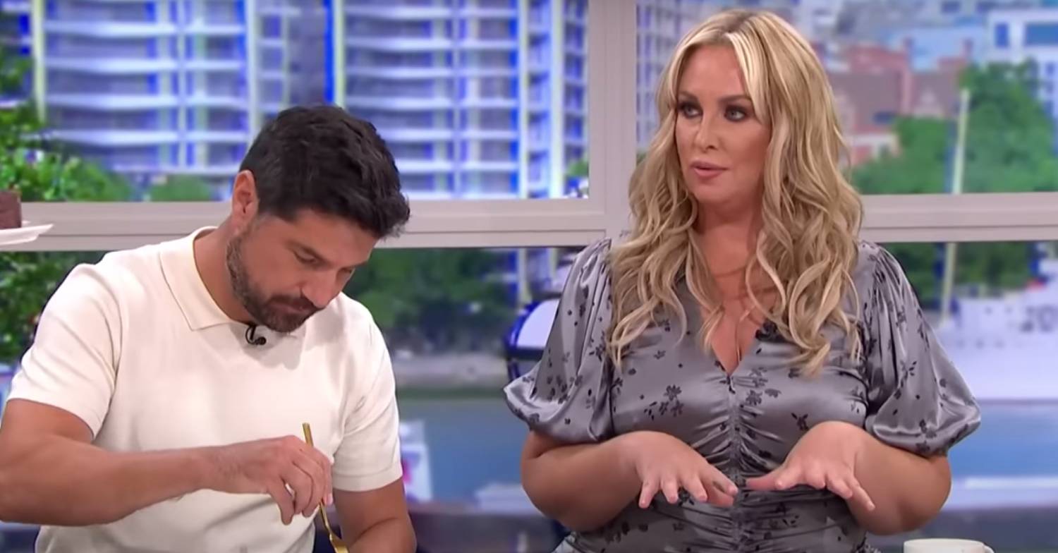 This Morning hosts Craig Doyle and Josie Gibson get stuck into some cake