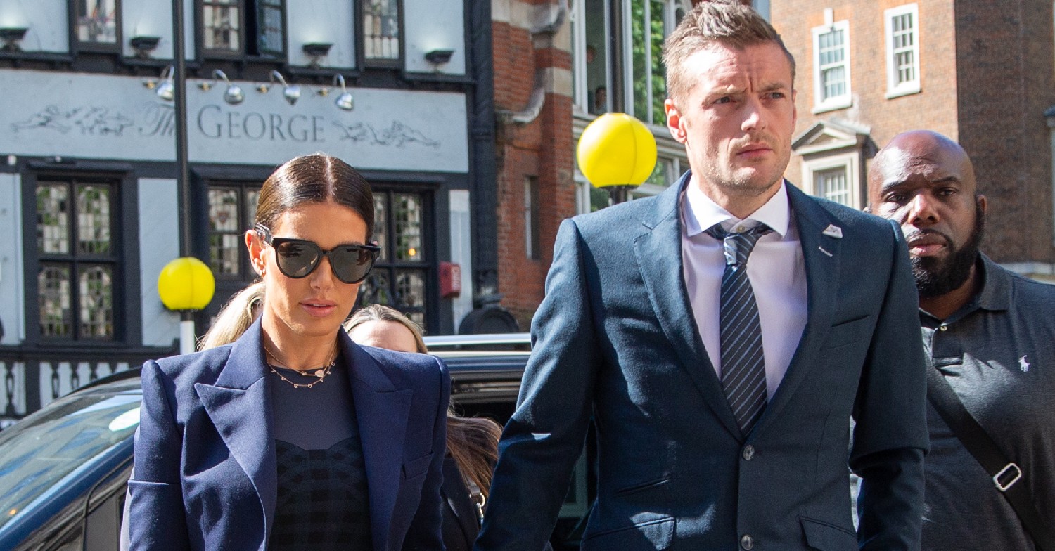 Rebekah Vardy and Jamie Vardy 