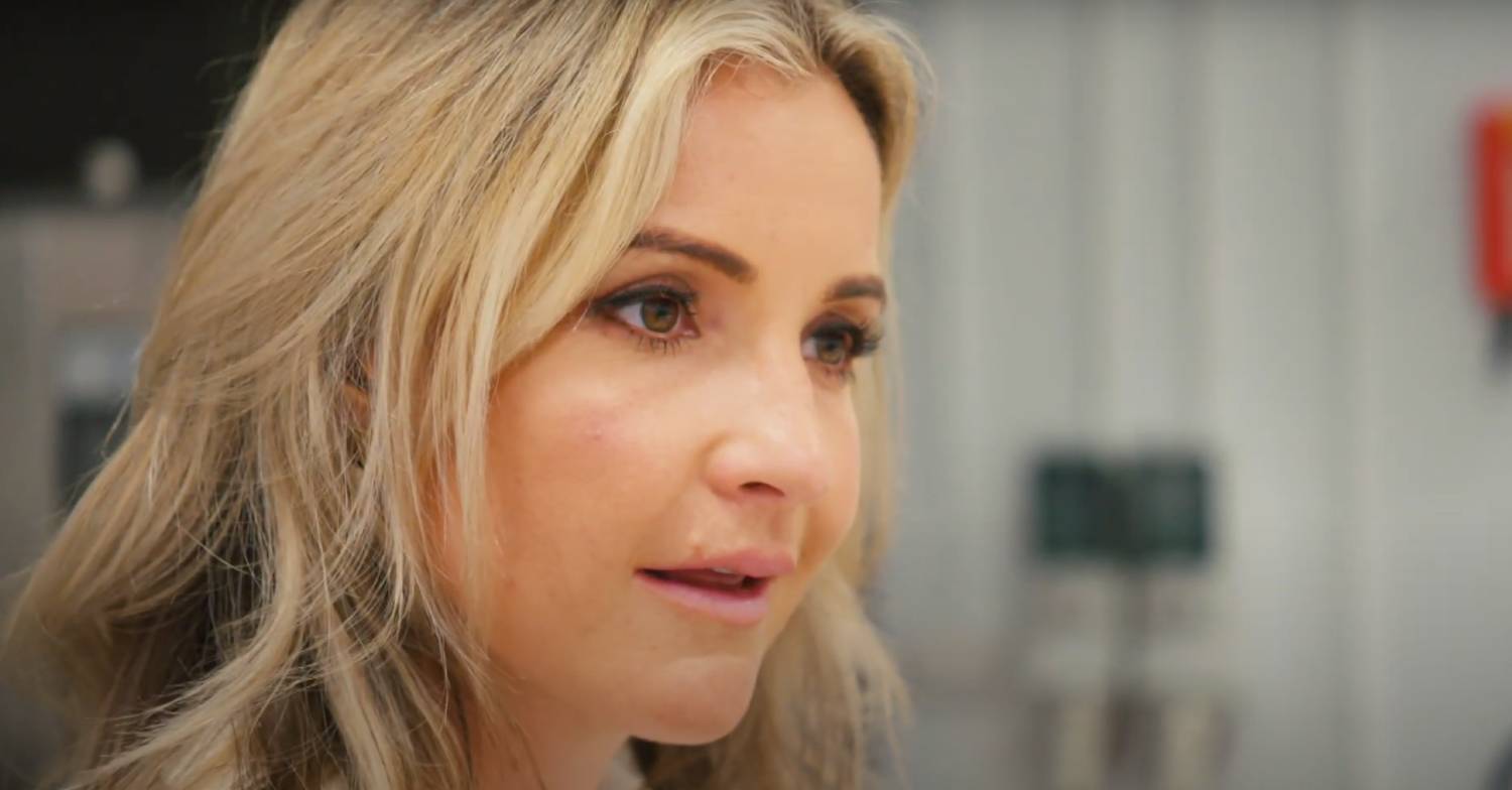 Helen Skelton looks contemplative