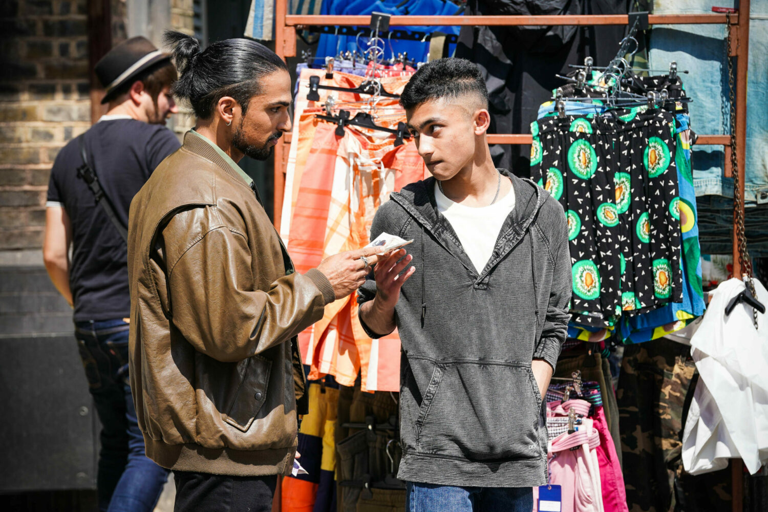EastEnders Ravi gives his son Nugget some cash