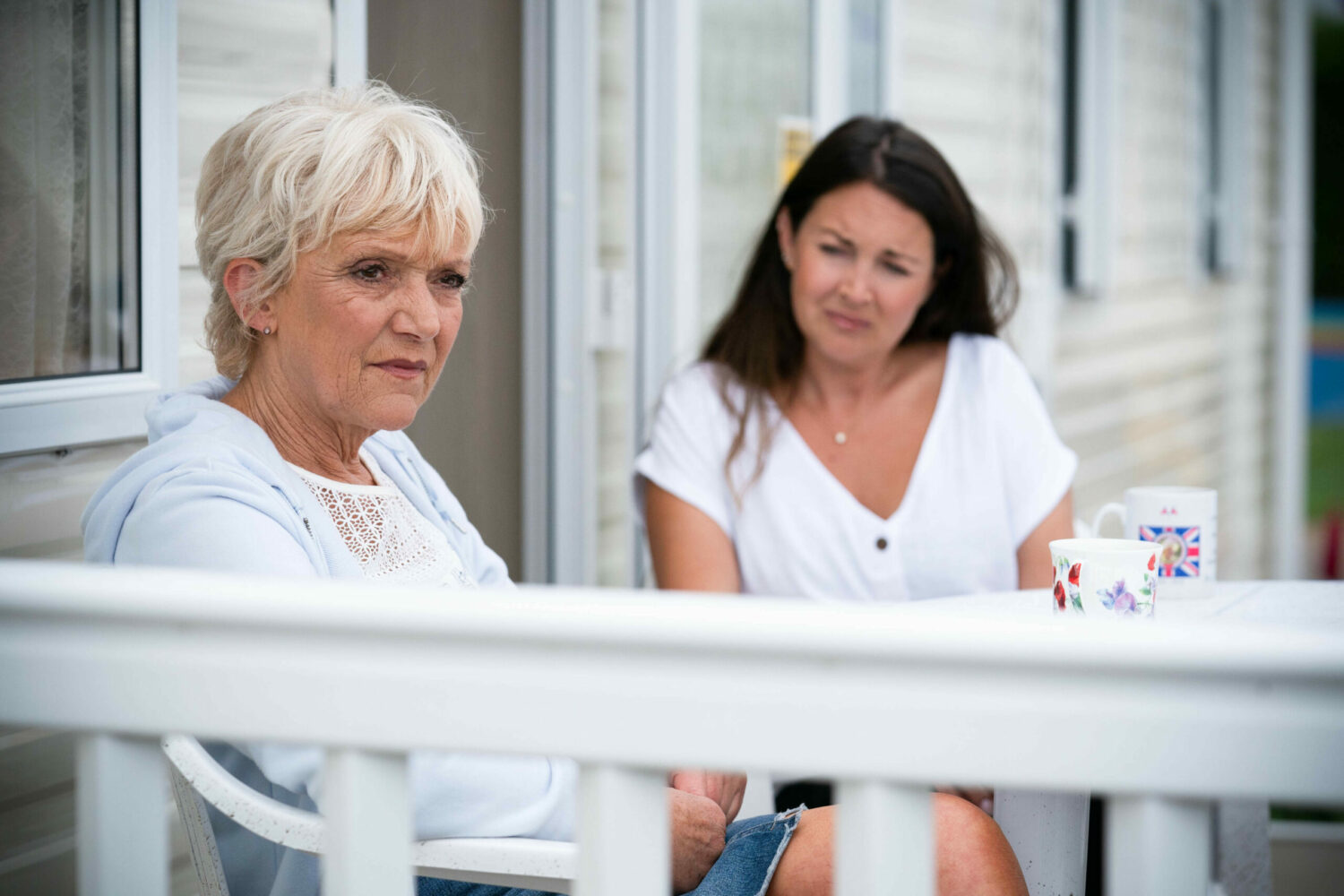 EastEnders Jean and Stacey talk about her coming home and Jean is concerned