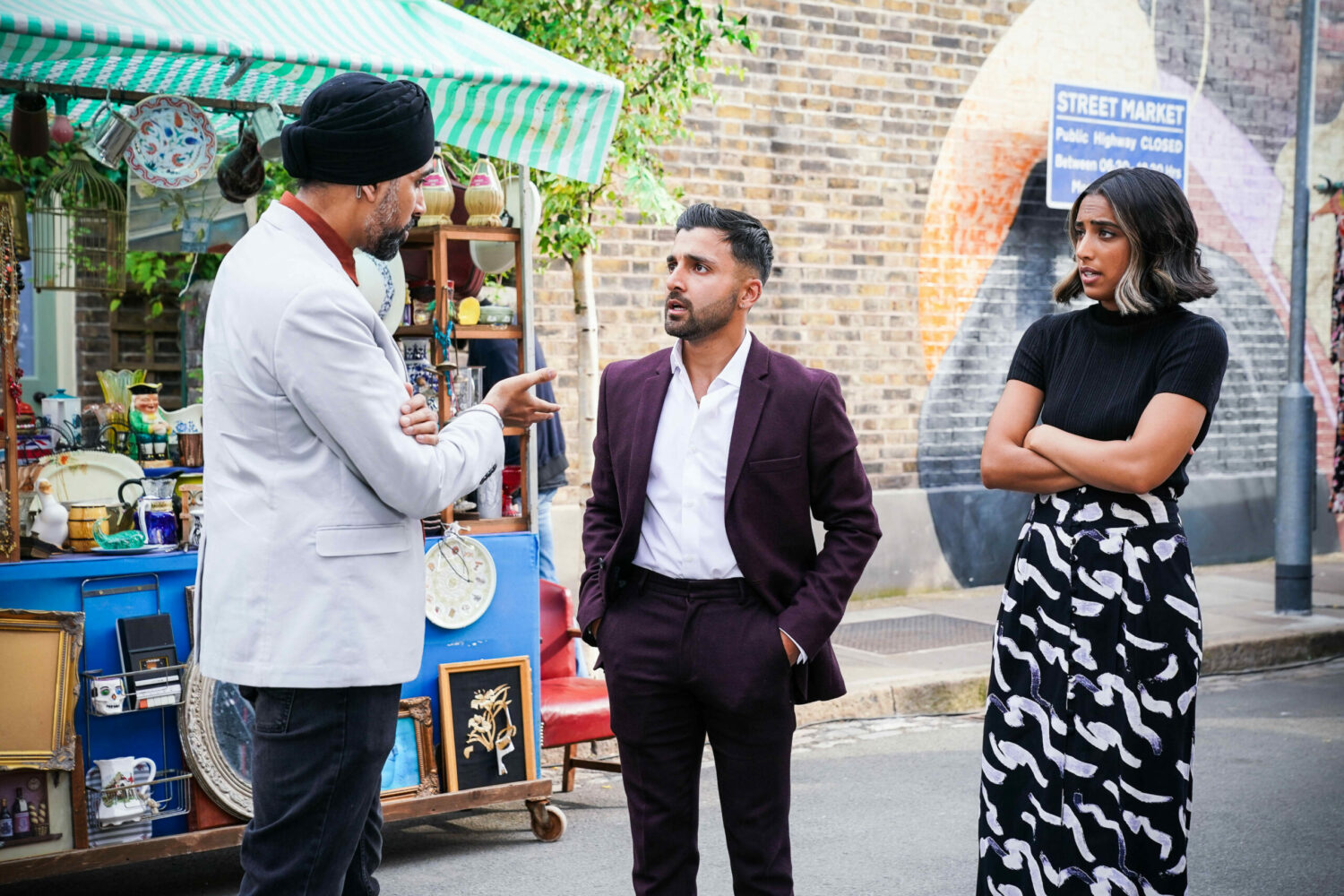 EastEnders a concerned Kheerat tells Vinny and Ash to check on Suki