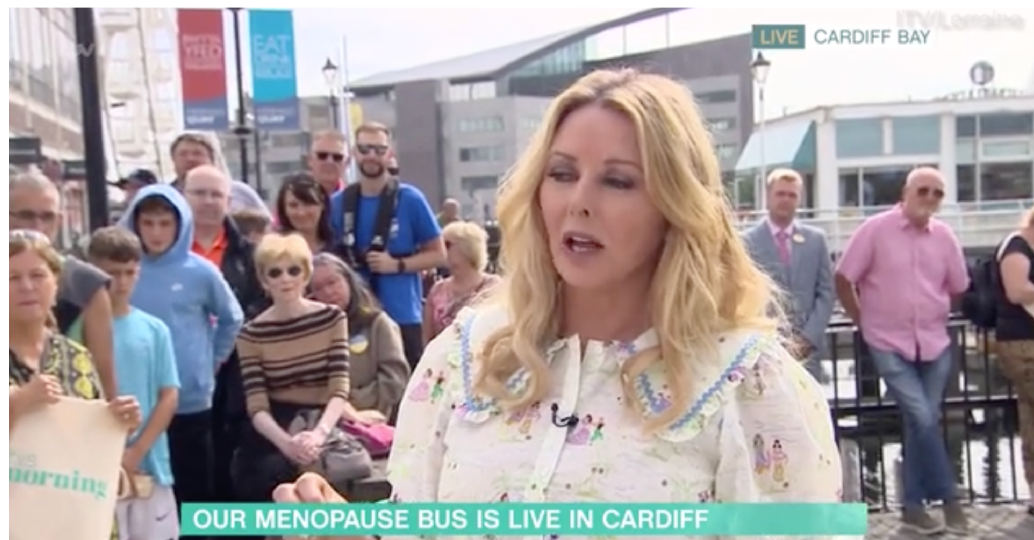 Carol Vorderman on This Morning 