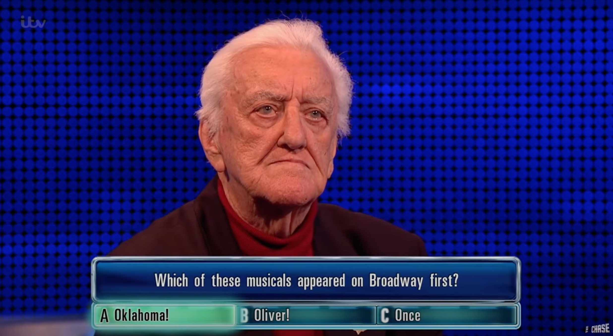 Bernard Cribbins on The Chase