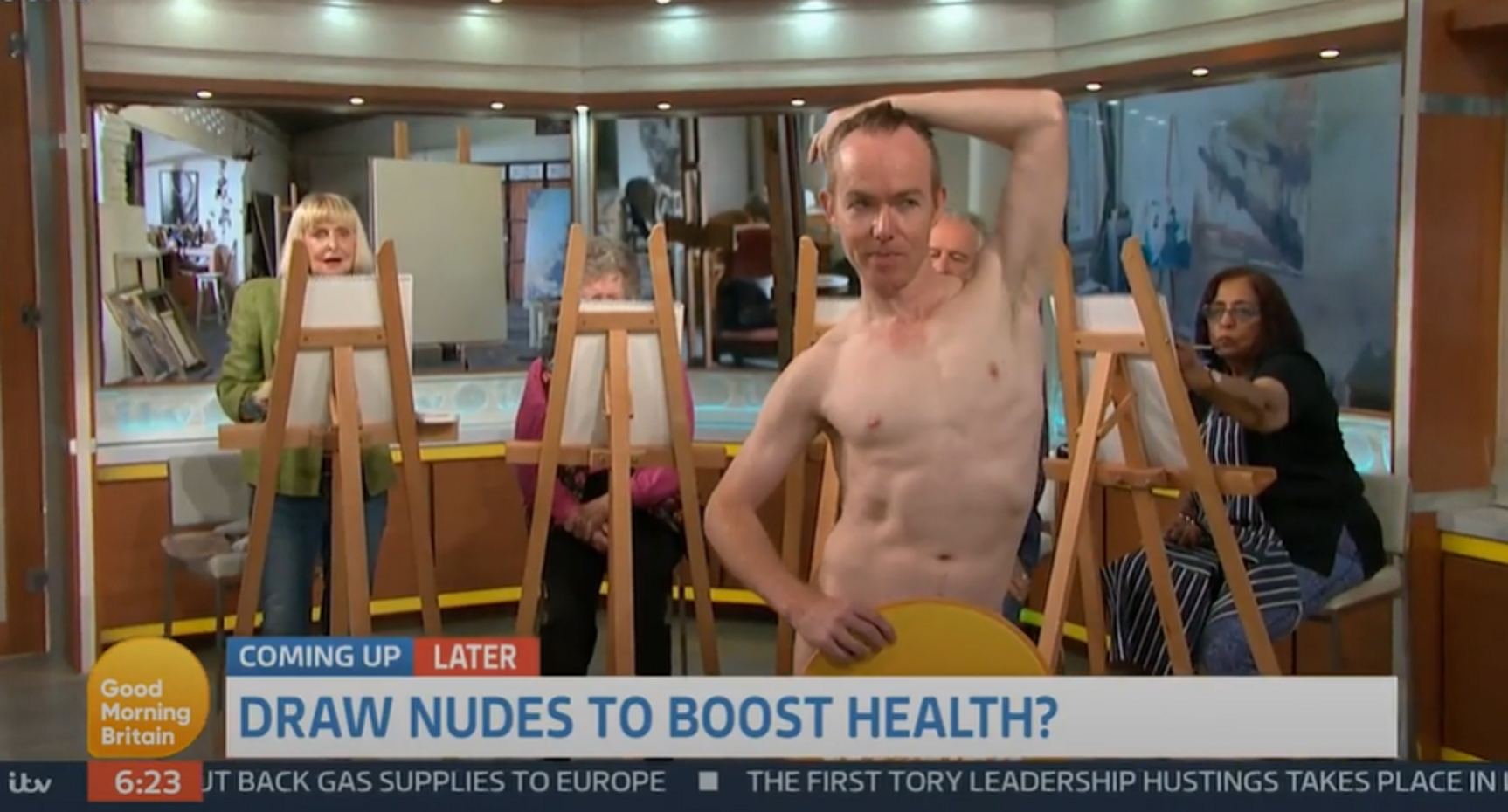 Ben Shephard and Ranvir Singh on GMB today