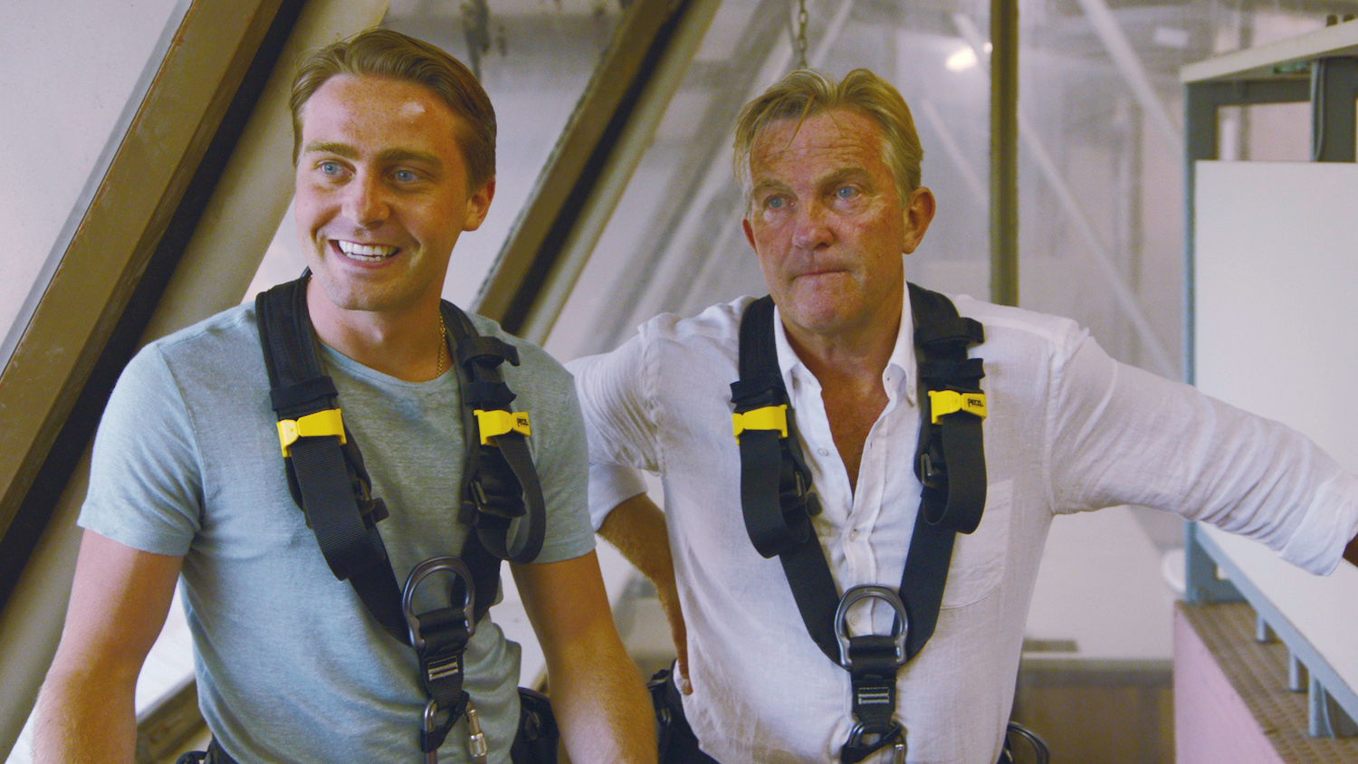 Barney and Bradley Walsh