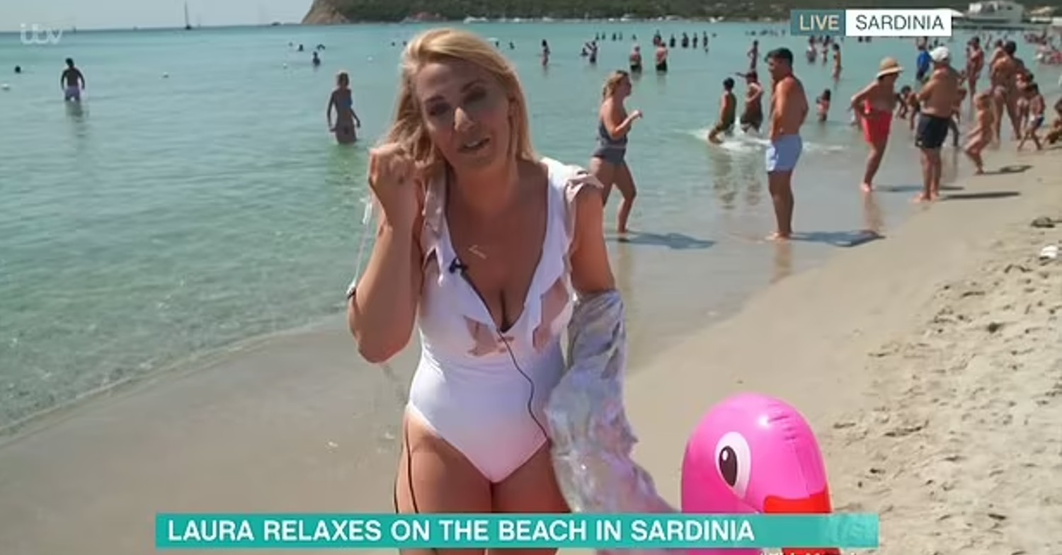 Laura Hamilton on This Morning today with Mollie King